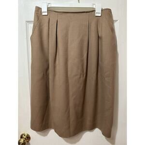 Vintage Evan Picone 100 Wool Skirt 10 International Ladies Workers Union Sz 12